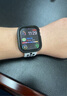 Apple/苹果 Watch Series 10 智能手表GPS款46毫米亮黑色铝金属表壳黑色运动型表带S/M MX263CH/B 实拍图