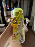 babycare儿童水杯夏季吸管杯学饮杯免拧户外运动直饮幼儿园上学水壶-青色 实拍图