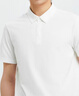 KOLON SPORT/可隆SECO空气POLO 男子户外运动速干防晒抗菌短袖 LHPT4MTT53-IV 象牙白 L 175/96A 实拍图