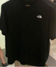 北面（The North Face）短袖T恤男女情侣款小熊宽松休闲透气半袖 米白色 S /165 实拍图