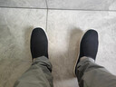布舍元传统千层一脚蹬防臭老北京布鞋休闲中老年男鞋牛筋底YW3PT 43码 实拍图