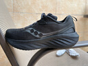 Saucony【彭于晏同款】索康尼胜利22专业强缓震跑鞋男厚底跑步鞋运动鞋男 黑色【SE版】 40 实拍图