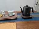 鸣盏【国家补贴】烧水壶泡茶 电热水壶功夫茶壶电茶炉 茶艺师专用电茶壶 智能恒温茶具磨砂MZ152A黑色 实拍图