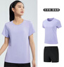 361°跑步运动套装女士夏季衣服新款休闲短袖短裤两件套662414001H-4 实拍图