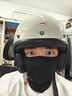 BELL经典复古3/4头盔Custom500四季碳纤维摩托车机车头盔骑行通风透气 custom500-红蓝条纹 XL码(适合57-58cm头围) 实拍图