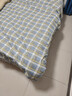 无印良品A类抗菌全棉被套单件100%新疆棉纯棉被罩加大被套220×240cm 兰格 实拍图