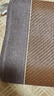 富安娜 托尼 仿藤席冰丝席 夏季双面席 双人三件套 咖1.5x2米【可折叠】 实拍图