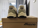 美津浓（MIZUNO）【RACER S】软底轻便运动跑步鞋男女同款缓震透气休闲慢跑鞋 15/西湖龙井 38.5 (245mm) 实拍图