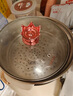 荣事达（Royalstar）火锅专用锅电煮锅电火锅电热锅蒸煮一体电蒸锅 宿舍小火锅多功能小电锅 家用煎涮一体不粘锅 3.5L 推荐【1000W功率+蒸笼】（2-5人) 实拍图
