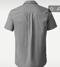 迪卡侬（DECATHLON）户外速干衬衣男休闲春夏短袖衬衫 灰色L-4480963 实拍图