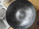 九阳（Joyoung）炒锅铁锅无涂层精铁锅炒菜锅炉灶通用32cm带盖CF32-C121 实拍图