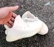 阿迪达斯Yeezy350雪媚娘秋冬童鞋椰子休闲鞋ID4815  30.5码 实拍图
