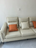 简昕科技布沙发客厅小户型现代简约 三人位奶油风高靠背布艺沙发8045 实拍图