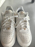 耐克NIKE板鞋女空军一号 AIR FORCE 1运动鞋FV3654-111帆白37.5 实拍图