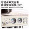 Derlla家用意式全半自动研磨一体机咖啡机萃取商用双表盘办公室浓缩奶泡防飞粉细精磨礼物KW-880 实拍图