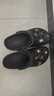 卡骆驰crocs洞洞鞋贝雅男鞋女鞋轻便耐磨一脚蹬拖鞋休闲鞋|10126 深蓝-410 43 (270mm) 实拍图