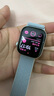Apple/苹果 Watch Series 10 智能手表GPS款42毫米银色铝金属表壳青云色回环式运动表带MX1L3CH/B 实拍图