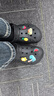卡骆驰crocs贝雅云彩女士洞洞鞋户外休闲鞋|208186 黑色-001(含智必星) 38 (240mm) 实拍图