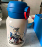 杯具熊（BEDDYBEAR）开口双饮盖儿童保温杯带吸管水杯316钢大容量保温壶600ML赛罗出击 实拍图