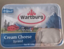 沃特堡（wartburg）奥地利进口 涂抹奶油奶酪 原味+蒜香150g*2两盒装 冷藏 原制奶酪 实拍图