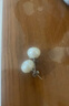 海蒂极简系列9-10mmS925银淡水珍珠耳钉素耳饰女送女友礼物 附证书 实拍图