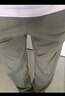 啄木鸟冰丝裤子男宽松2025夏季薄款直筒速干弹力男士休闲裤送父亲节礼物 果绿色(冰丝高弹) 33 (建议145-160斤) 实拍图