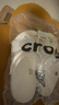 卡骆驰crocs洞洞鞋贝雅卡骆班轻便耐磨一脚蹬休闲鞋|205089 白/深蓝-126 39 (240mm) 实拍图