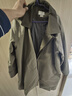 马登工装撞色巴尔玛肯风衣男美式休闲宽松中长款男士大衣全天候外套秋 军绿色 【美式高街外套/男款】 L 实拍图