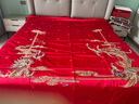 罗莱 家纺 故宫联名结婚四件套 60支棉红色婚庆新婚床品 1.8米床 实拍图