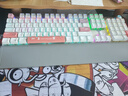 狼蛛（AULA） F2088pro/2088AIR机械键盘电竞游戏办公台式笔记本电脑青茶红轴F  108键有线键盘鼠标套装 进阶版【粉白色】混光-茶轴 实拍图