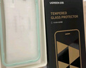 绿联 适用苹果12/12Pro抗蓝光钢化膜iPhone12/12Pro手机贴膜全屏覆盖抵御蓝光防摔抗指纹保护膜-2片装 实拍图