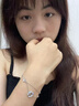 周大金 CHOW TAI KING轻奢逐梦星河999足银手链女生高级感情人节礼物送女朋友生日礼物 逐梦星河手链/甄选礼盒/七仓发货 实拍图