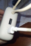 小米（MI）小米自带线充电宝20000 33W 浅咖色 适用小米/红米/redmi/苹果/安卓/手机 出行便携 实拍图