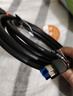 山泽USB3.0高速打印机数据连接线2米 A公对B公上行线AM/BM方口移动硬盘盒数据连接线 黑色 SDY-04C 实拍图