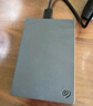 希捷（SEAGATE）移动硬盘5TB USB3.0 简系列2.5英寸 灰色 机械硬盘 便携大容量 笔记本电脑外接 外置办公 家庭存储 实拍图