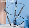 晨光（M&G）文具 GP1008 按动中性笔学生0.5黑笔签字笔商务子弹头考试专用水笔高颜值办公用品 黑色 12支/盒 实拍图