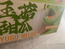 京鲜生 玉菇甜瓜 2粒装 单果重2-2.8斤净重4-5.5斤 生鲜水果 实拍图