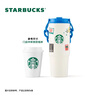星巴克（Starbucks）杯子 多肉花园系列 不锈钢桌面杯高颜值可爱便携随行杯男女士送礼 不锈钢双饮口杯(配挂件) 820ml 实拍图