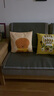 源氏木语全实木沙发客厅新中式高靠背沙发2.68米大三人位沙发烟栗棕 实拍图