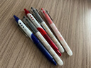百乐（PILOT）按动威宝熊猫笔中性笔子弹头签字笔彩色学生考试文具办公用品BLRT-VB5 0.5mm红1支/袋 实拍图
