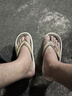 赛诺枫拖鞋人字拖男踩屎感外穿夏季新款防滑防臭厚底户外休闲情侣沙滩鞋 卡其 42-43 偏小半码 实拍图