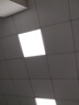 工百利 集成吊顶灯 led平板灯办公室超薄高显色铝扣板面板灯 600*600 60W 高亮款（喷白框） 实拍图