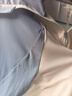 蕉下（beneunder）防晒衣女1.5冰丝连帽外套凉感透气加宽黑胶帽檐雾轻蓝拼白S 实拍图