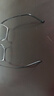 依视路（ESSILOR） 新款商务男镜架时尚镜框女配依视路镜片近视定制眼镜网上配镜 钛金属-全框-4004BK-黑色 镜框+依视路A4防蓝光1.60现片 实拍图