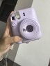 富士（FUJIFILM）拍立得mini12 mini11/7/9升级款 相纸一次成像相机拍照生日送礼物 Mini12 鸢尾紫（现货） 官方标配 实拍图