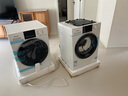 松下（Panasonic）白月光5.0SE超薄全嵌10+10kg热泵洗烘套装水氧防过敏泡沫净洗衣机除毛烘智能正反转线屑过滤烘干机 白色 F2A1+F2AR1 实拍图