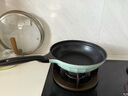 北鼎（Buydeem）不粘锅平底锅烤肉煎锅电磁炉燃气炒菜浅衫绿28cm 实拍图