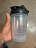 Blender Bottle 蛋白粉摇摇杯运动水杯 大容量塑料杯带刻度健身便携搅拌男士女生 经典款600mlV2灰色 实拍图