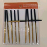 卡夫威尔镀钛金刚石锉刀整形打磨圆形扁锉柳叶三角3*140mm混合装FC3432 实拍图
