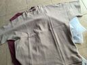 马登工装 美式复古重磅圆领珠地棉T恤宽松廓形半袖短袖五分袖男夏 卡其色（版型宽松） M 实拍图